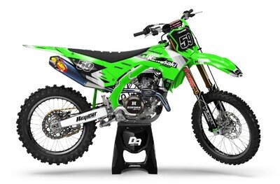 Kawasaki Motocross MX Graphics Decal Sticker Kit Tesum | KX KXF KLX All Models