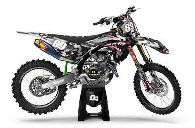 Kawasaki Motocross MX Graphics Decal Sticker Kit Fletchy | KX KXF KLX All Models
