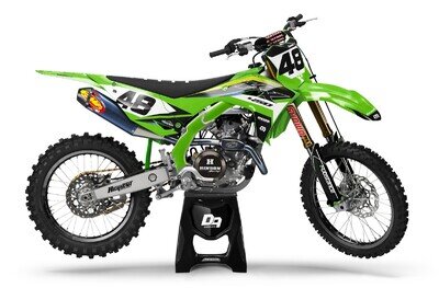 Kawasaki Motocross MX Graphics Decal Sticker Kit Klyro | KX KXF KLX All Models