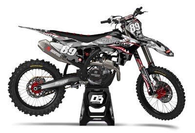 GasGas Motocross MX Graphics Decal Sticker Kit Fletchy | MC EC EX ECF All Models