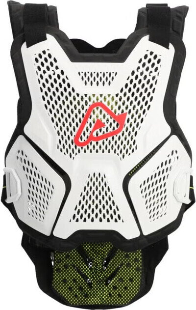 Acerbis Motocross Body Armour White P035 L1 Chest and Back Protector -