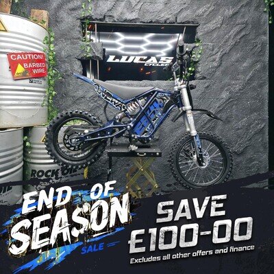 Stomp EBOX V3 72RS electric dirt bike off road MX track bike surron rfn talaria