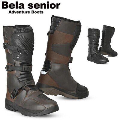 Bela Senior Mens WR Adventure Motorcycle Motocross Enduro MX Off Road Boots CE