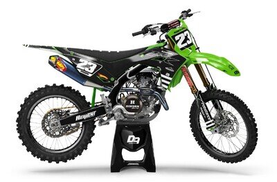 Kawasaki Motocross MX Graphics Decal Sticker Kit Core | KX KXF KLX All Models