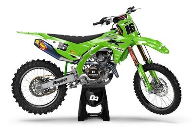 Kawasaki Motocross MX Graphics Decal Sticker Kit Ravex | KX KXF KLX All Models
