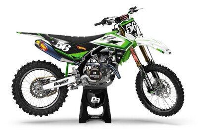 Kawasaki Motocross MX Graphics Decal Sticker Kit Kavik | KX KXF KLX All Models