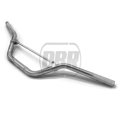 Silver Alloy Handlebar Dirt MX ATV Pit Bike Renthal Cross Round Aluminium 22mm