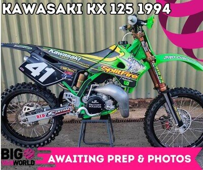 Kawasaki KX 125 1994 - ProCircuit Replica - HUGE REBUILD & SPEC