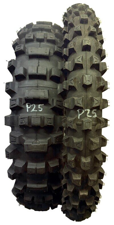 Michelin Cross AC10 80/100-21 & 120/90-18 Pair Part Worn Motocross Tyres P25