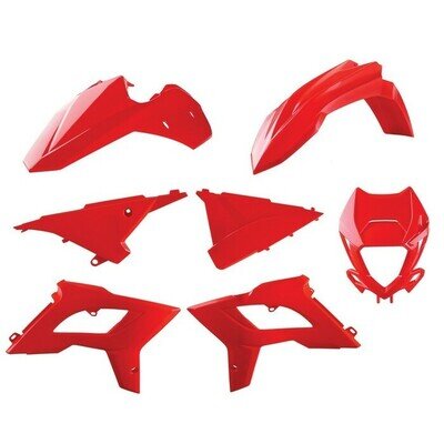 Beta Plastics Kit RR Enduro models restyle kit 2013 - 2017 red