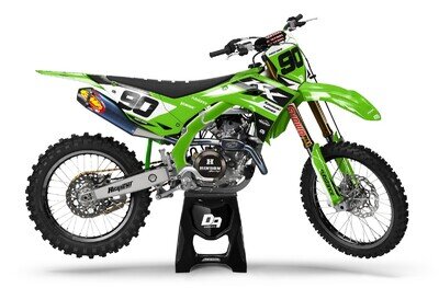 Kawasaki Motocross MX Graphics Decal Sticker Kit Kexon | KX KXF KLX All Models