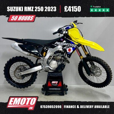 SUZUKI RMZ 250 2023 Motocross Bike 250cc 50 Hrs @EmotoUK - Finance Available