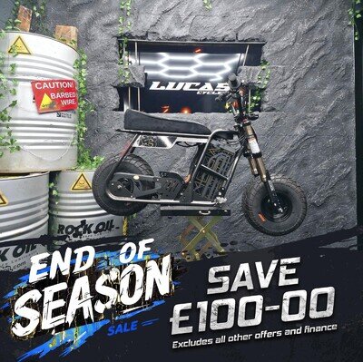 Stomp EBOX Dragster V3 72RS electric dirt bike off road MX surron talaria