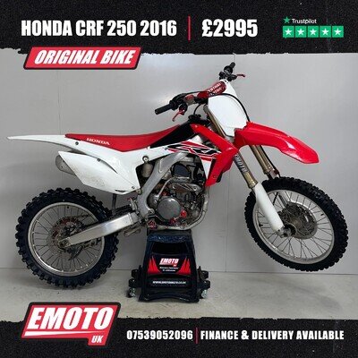 HONDA CRF 250 2016 Motocross Bike 250cc @EmotoUK - Finance Available