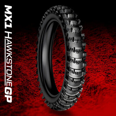 Plews Tyres MX 1 HAWKSTONE GP Sand Rear - 100 / 90 – 19 125 150 250 Motocross