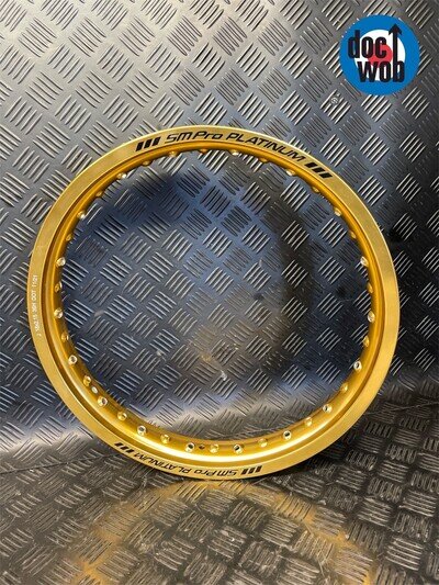 SM PRO 18" X 2.15 36 H REAR MOTOCROSS GOLD RIM BRAND NEW SMP013