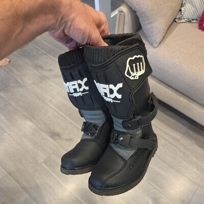 Wulfsport Max Boots Kids Motocross Off Road Motorcross Kids 10 Enduro Youth Boot