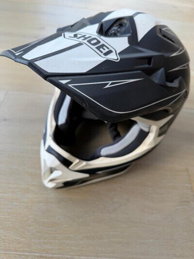 SHOEI VFX-W HECTIC MX HELMET TC-1 MATT BLACK MOTOCROSS OFF ROAD (Large 59-60 cm)