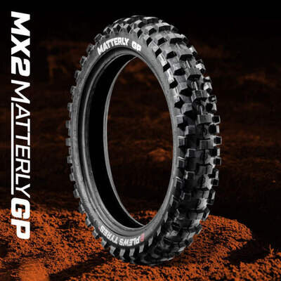 Plews Tyres MX 2 MATTERLY GP Medium Rear - 100 / 90 – 19 125 150 250 Motocross