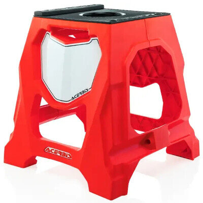 Acerbis 711 Box Bike Stand Red Motocross Enduro MX Paddock 0023453.110