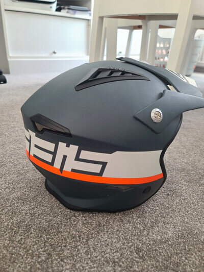 Acrebis Trials Open Face Motorcycle Helmet Xtra Large XL