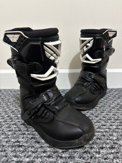 FLY MAVERIK Youth Motocross MX Motor Cross Boots - UK 12 - US 13