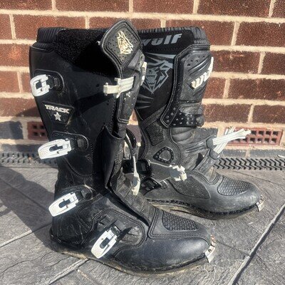 Wulfsport Wulf Track Star Size EU 44 Adult Motocross MX Boots