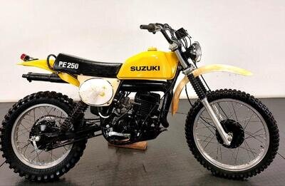 SUZUKI PE 250 1977 2 STROKE TWINSHOCK ENDURO BIKE*VERY VERY EASY RESTORATION* SUZUKI PE 250 1977 2 STROKE TWINSHOCK ENDURO BIKE*VERY VERY EASY RESTORATION*