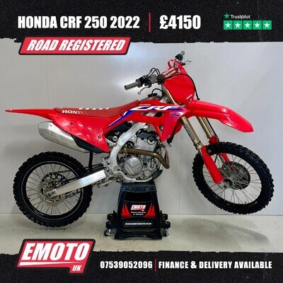HONDA CRF 250 2022 Motocross Bike 250cc @EmotoUK - Finance Available