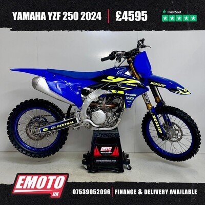 YAMAHA YZF 250 2024 Motocross Bike 250cc @EmotoUK - Finance Available