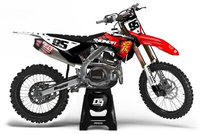 Honda Motocross MX Graphics Decal Sticker Kit Retro | CRF CR XR All Models