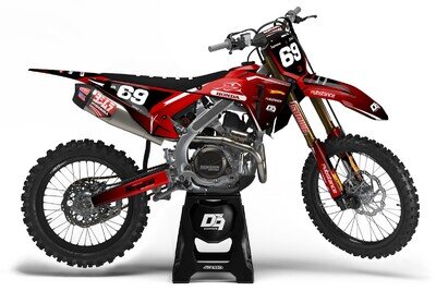 Honda Motocross MX Graphics Decal Sticker Kit Venom | CRF CR XR All Models