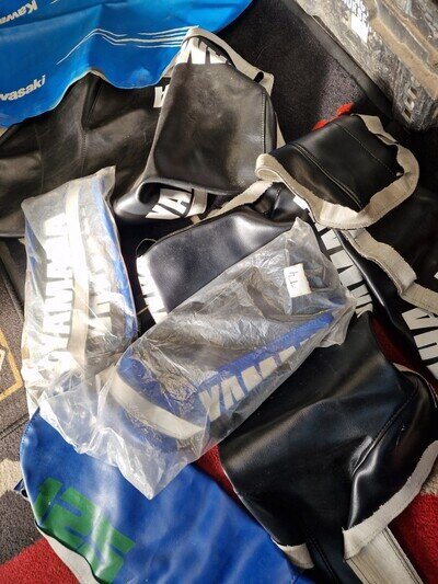 Job Lot MX Motocross Seat Covers Vintage 80s