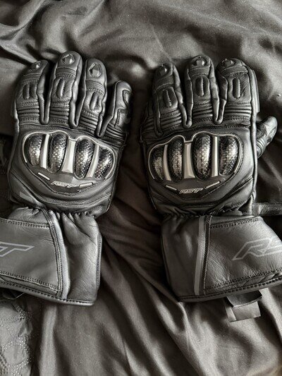 RST SE-1 Waterproof Motorcycle Gloves Size Large