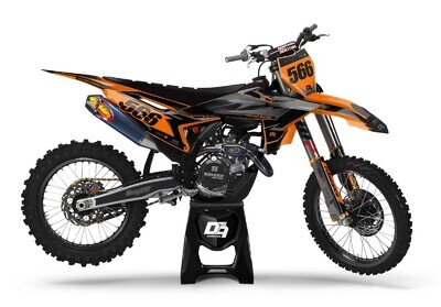 KTM Motocross MX Graphics Decal Sticker Kit Westaf|SX XC XCF EXC EXCF All Models