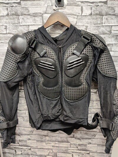PIT DIRT Motocross Body Armour Mesh Full Protection Jacket SIZE M/L CG E36