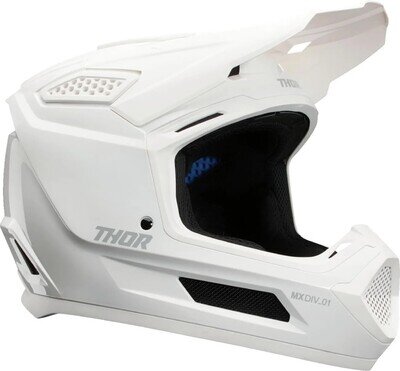 Thor Fleet Whiteout Off Road MX Motocross Enduro Helmet - White