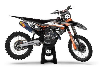KTM Motocross MX Graphics Decal Sticker Kit Ryux | SX XC XCF EXC EXCF All Models