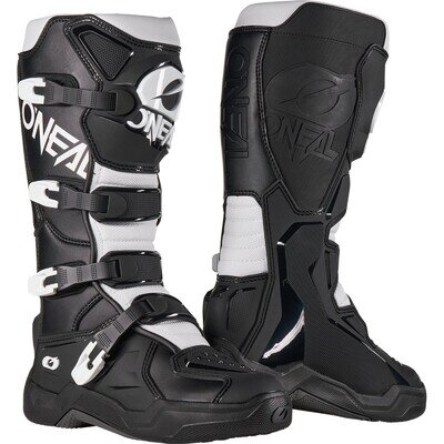 2027 ONEAL 3SRS MOTOCROSS BOOTS BLACK WHITE MX OFF ROAD ENDURO CHEAP NEW ADULT