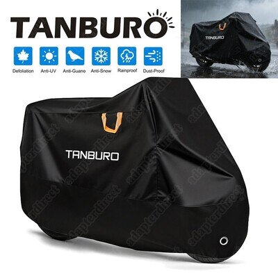 M-XXXXL Motorcycle Cover Motorbike Scooter Moped Waterproof Rain Dustproof Cover