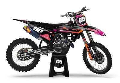 KTM Motocross MX Graphics Decal Sticker Kit Maisi |SX XC XCF EXC EXCF All Models