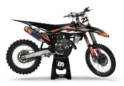 KTM Motocross MX Graphics Decal Sticker Kit Hyas | SX XC XCF EXC EXCF All Models