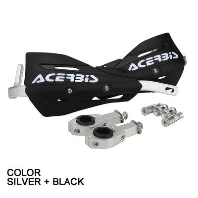 Black Handlebar Bar Guards Motocross Enduro - Mount Kit Honda etc Hand Guard
