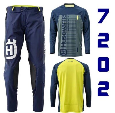 Husqvarna 7202 mx 2 peice kit enduro jersey and motocross pants