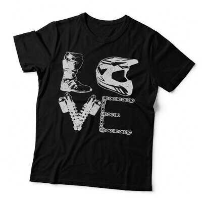 Dirt Bike Love T-Shirt, Motocross MX Enduro Shirt, Dirt Biker Rider Gift Tee