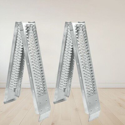 VEHICLE LOADING RAMP HEAVY DUTY 200KG CAPACITY FOLDING MOTORBIKE BIKE ACCESS UK
