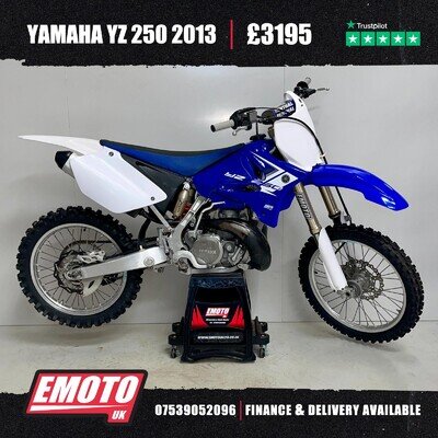 YAMAHA YZ 250 2013 Motocross Bike 250cc @EmotoUK - Finance Available