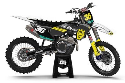 Husqvarna Motocross MX Graphics Decal Sticker Kit Ocex | TC FC TE FE All Model