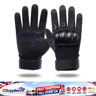 Motorbike Motorcycle Leather Gloves Waterproof Knuckle Thermal Protection winter