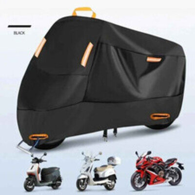 Motorcycle Cover Waterproof All Season Heavy Duty Motorbike Outdoor UV Dust Rain